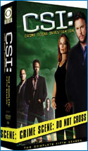 'CSI' Season 5 DVD cover art' - copyright Paramount Pictures
