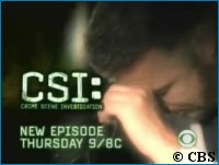 CSI shot - copyright CBS