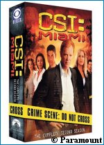 'CSI: Miami' Second Season DVD - copyright Paramount